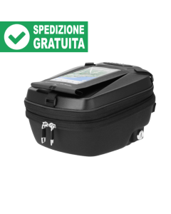 Shad E09CL Pro borsa da serbatoio moto espandibile Click System X0SE09CLP.