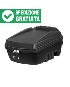 Shad E09CM Click System borsa da serbatoio moto con lucchetto.