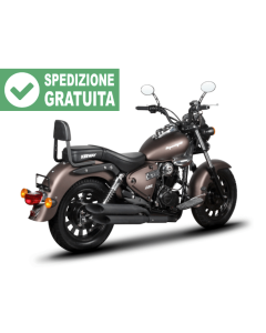 Shad K0SP12SN schienalino Sissybar per la moto Keeway Superlight 125 e Blackster 250