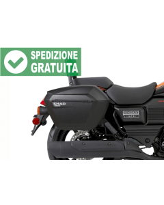 Shad U0RN19IF 3P System telaietti porta valigie laterali per la moto UM Renegade Commando e Sport S