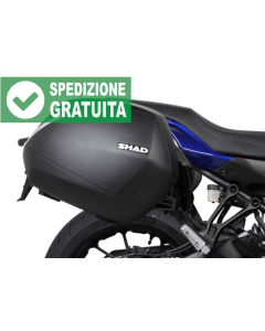 Telaietti porta valigie laterali Shad Y0MT76IF specifici per montare le valigie della serie SH su moto Yamaha Tracer 700.