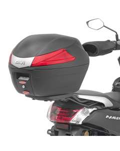 Attacco posteriore specifico per bauletto Givi SR2123 per moto YAMAHA N-Max 125 (15 > 18), con piastra Monolock compresa.