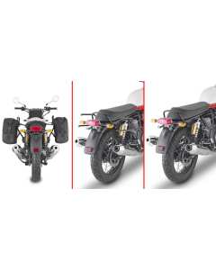 Givi TR9051 telaietti porta borse laterali Remove-X per la moto Royal Enfield Interceptor