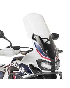 Kappa KD1144ST Cupolino trasparente specifico per moto Honda CRF1000L Africa Twin 2016 si monta al posto dell'originale