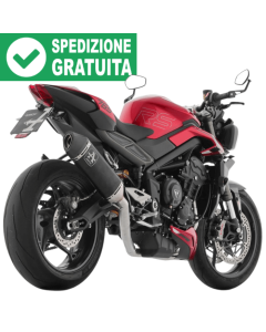 Arrow 71505VAN scarico completo omologato per Triumph Triple 765 RS.