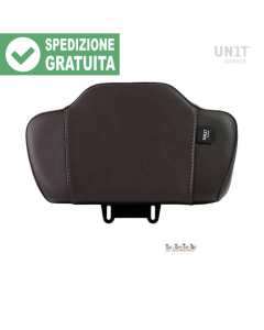 Unit Garage AL8 schienalino in cuoio marrone per bauletti Atlas