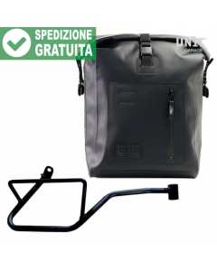 Unit Garage UG001+2216DX telaietto destro e borsa Khali per Moto Guzzi V7 850 dal 2021