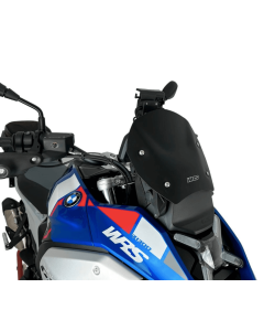 WRS BM094NO cupolino Sport per BMW R 1300 GS con radar nero opaco.