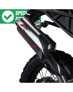 Zard ZAP003S10SSO terminale Sabbia Omologato E5 per Aprilia Tuareg 660.