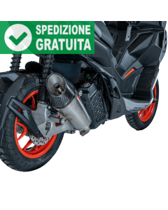 Zard ZAP005S10SCR terminale per Aprilia SR 200 GT.