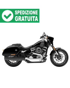 Zard ZHD037S10SAR terminale nero opaco per Harley Davidson Sport Glide 2023.