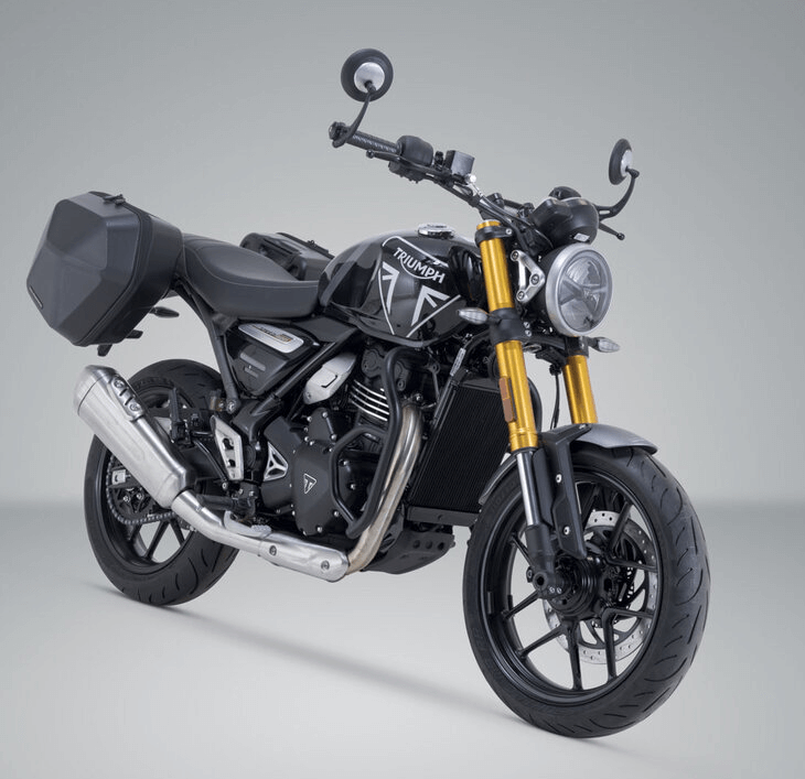 Coppia di borse laterali SW-Motech Urban ABS per la moto Triumph Speed 400.