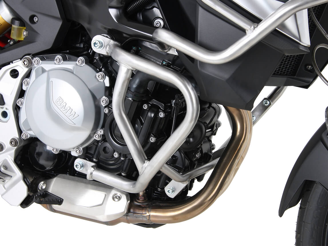 Barre paramotore basse in acciaio inox per la moto Bmw F 800 GS dal 2024.