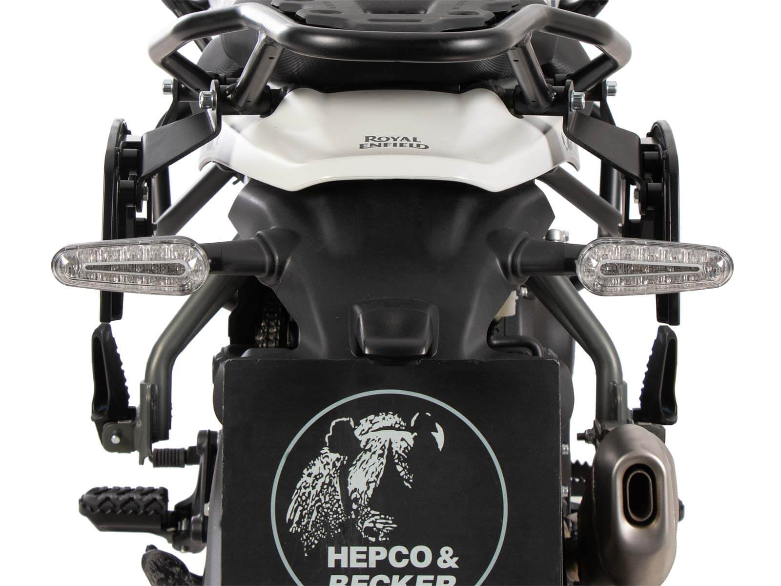 Ingombro telaietti C-Bow sulla moto Royal Enfield Himalayan 450 dal 2024.