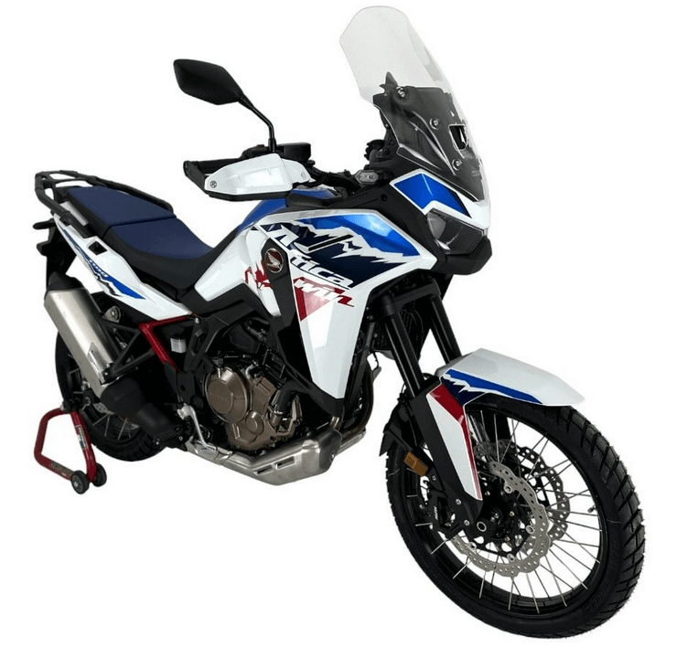 Cupolino alto trasparente WRS HO069T per la moto Honda CRF1100L 2024.