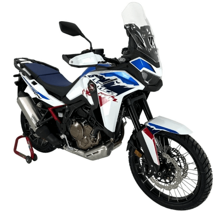 Cupolino WRS Touring trasparente per la moto Honda CRF 1100 L dal 2024.