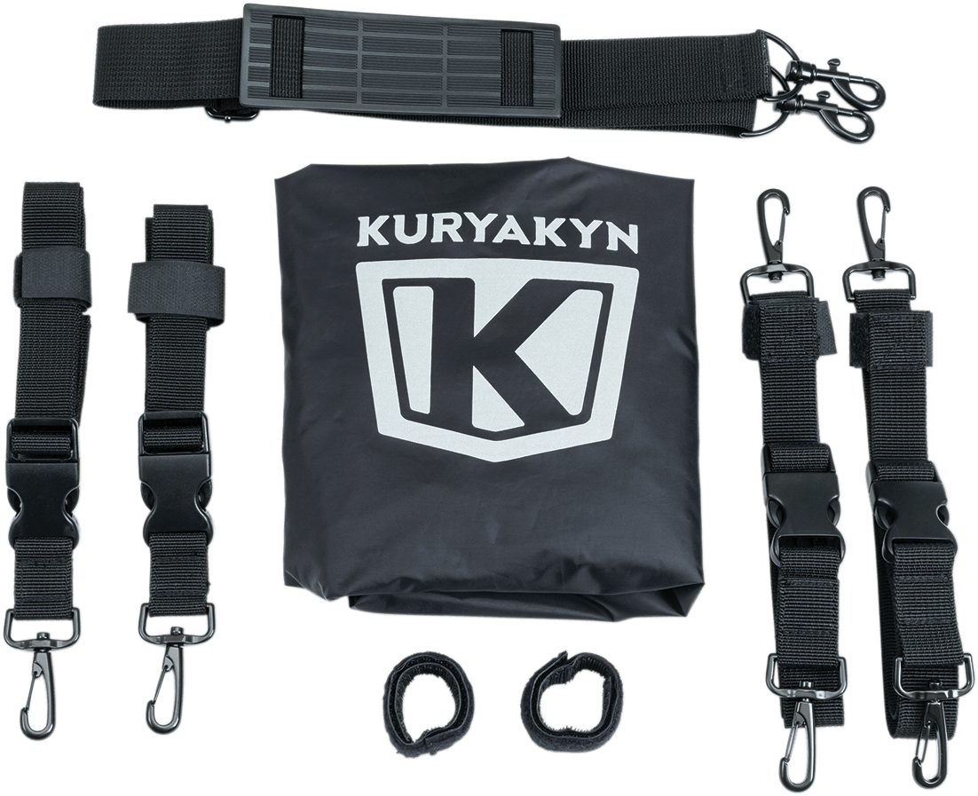 Kuryakyn KUR5214 kit cinghie incluse nella borsa Momentum Roamer.