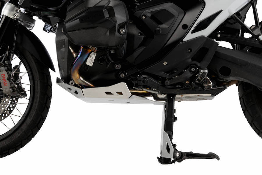 Paracoppa in alluminio silver Puig 21829P per la moto BMW R1300GS.