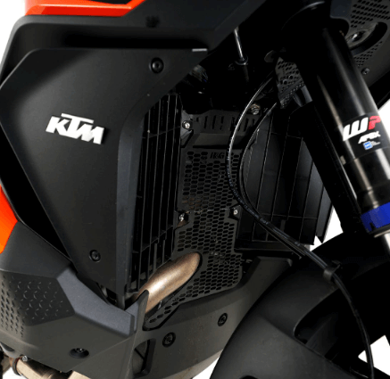 R&G DG0055PROBK griglia protezione collettori per KTM 1290 Super Adventure R e S.