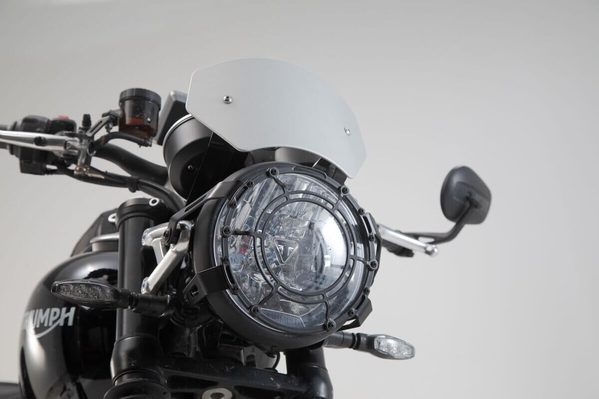 Cupolino silver in alluminio per Triumph Speed Twin 1200 dal 2019.