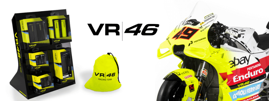 Barracuda VR46 Racing Team accessori moto.